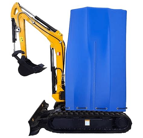 mini excavator weather cover|custom made mini excavator covers.